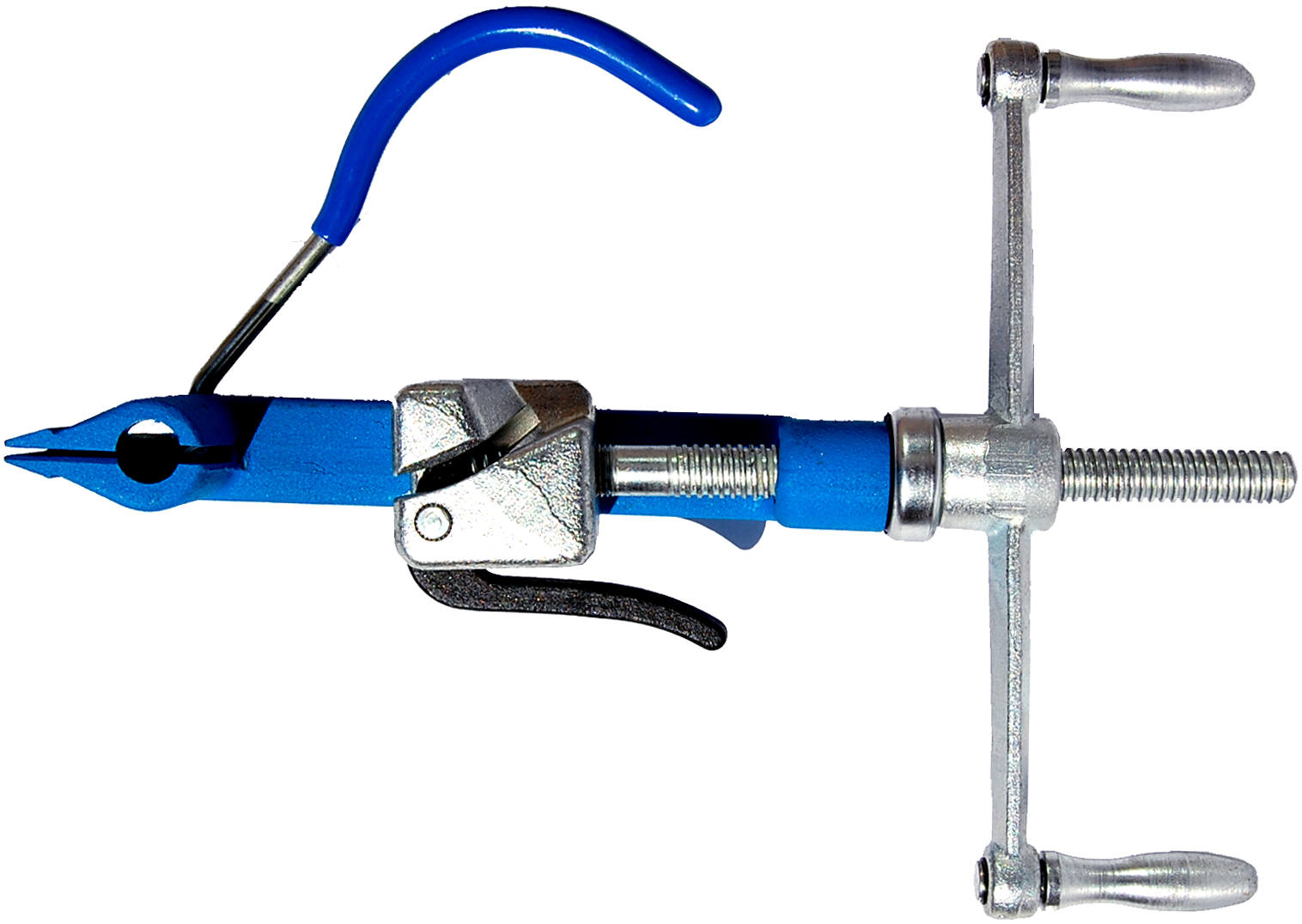 The BAND-IT drop forged Tensioning Tool is used to apply BAND-IT Bands and Buckles, strapping and Free-End clamps.