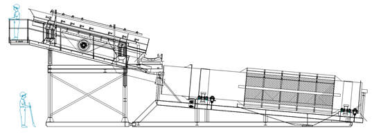 Custom Designed and Manufactured Trommels for Sale or Rent