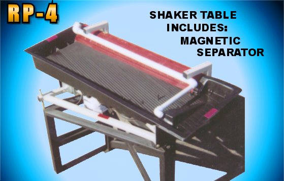 Gold Miner S Tools U Tech Shaker Table Rp 4 With Magnetic Separator